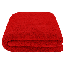 Load image into Gallery viewer, 100 Inch Really Big Bath Towel - Rose Red
