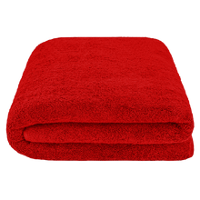 Load image into Gallery viewer, 100 Inch Really Big Bath Towel - Rose Red