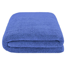 Load image into Gallery viewer, 100 Inch Really Big Bath Towel - Electric Blue