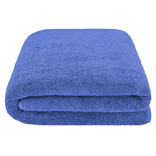 Load image into Gallery viewer, 100 Inch Really Big Bath Towel - Electric Blue
