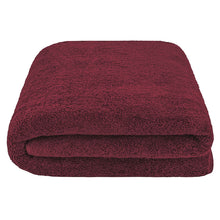 Load image into Gallery viewer, 100 Inch Really Big Bath Towel - Burgundy
