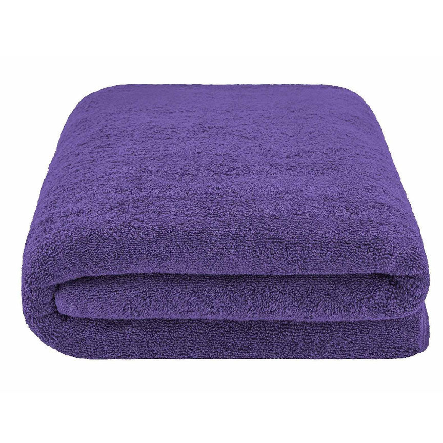 100 Inch Really Big Bath Towel - Purple