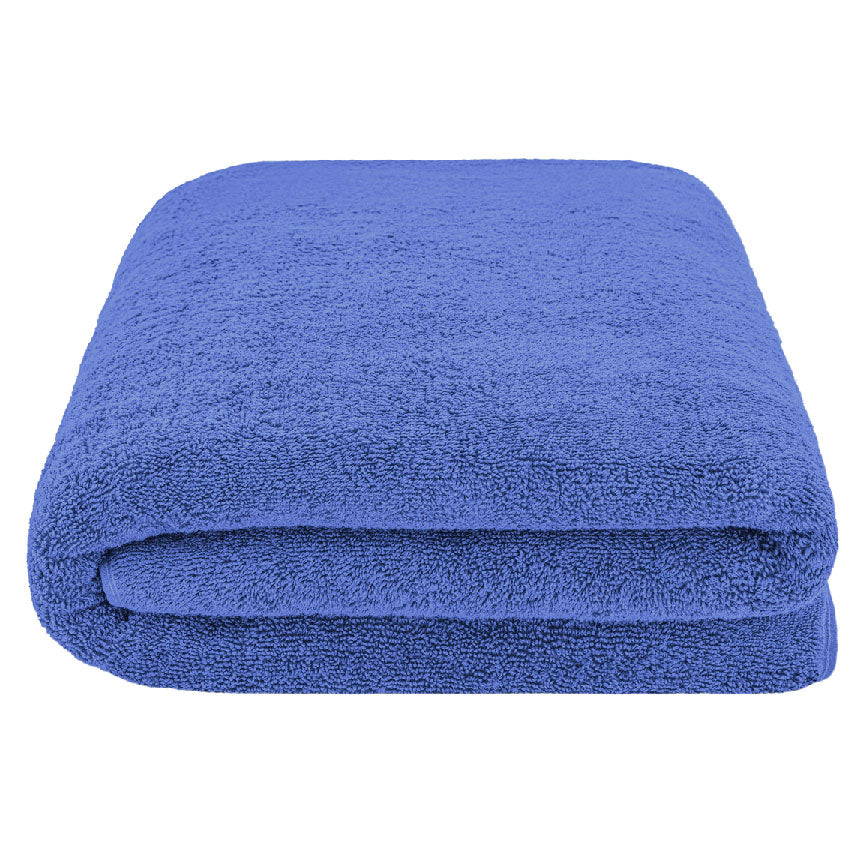 100 Inch Really Big Bath Towel - Electric Blue
