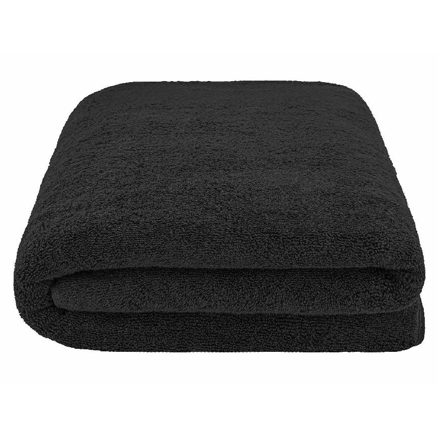 100 Inch Really Big Bath Towel - Black – ReallyBigTowels