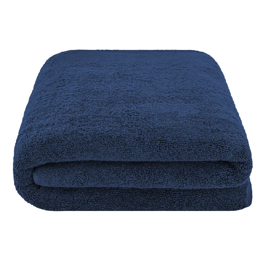 100 Inch Really Big Bath Towel - Navy