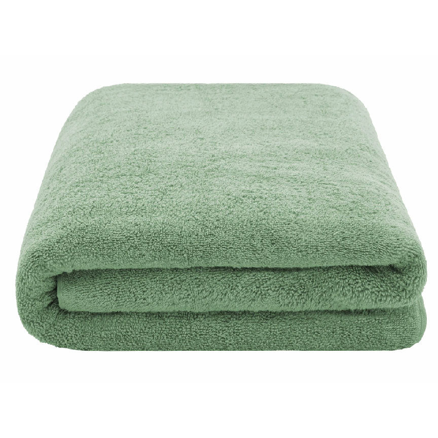 100 Inch Really Big Bath Towel - Sage Green